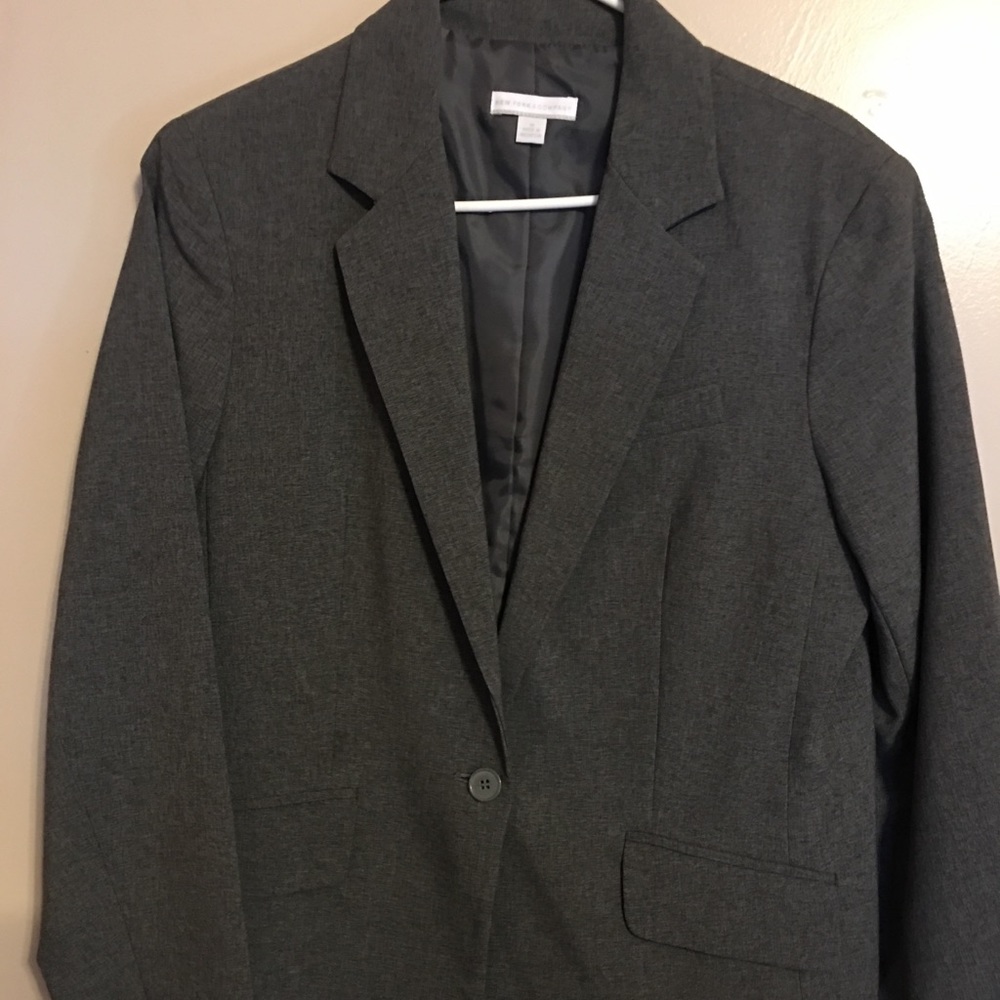 New York and Company Grey Blazer